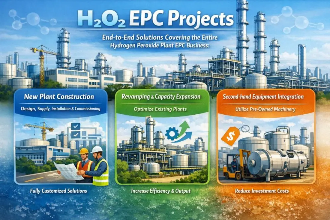 Projetos EPC de H₂O₂